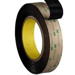 3M Dual Lock Reclosable Fastener TB4575, Black, 1 in x 10 ft